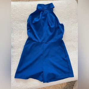 New York and Company- Women’s Blue Summer Dress (Romper)- Size L